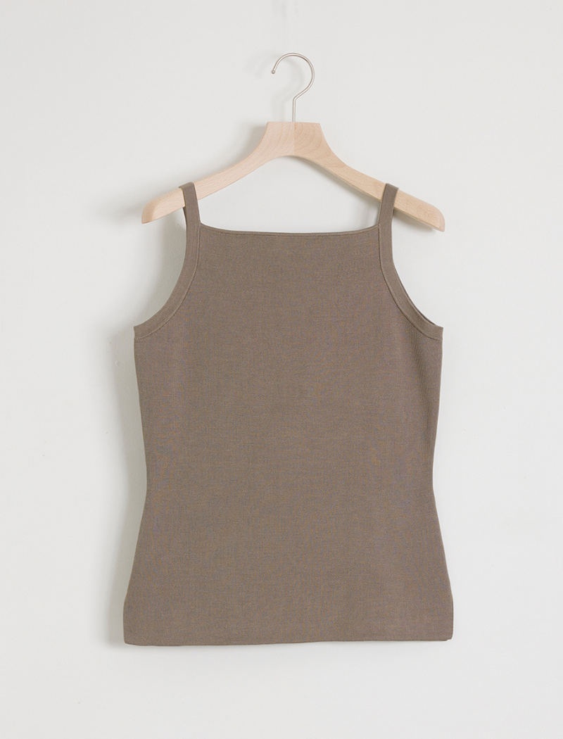 SILK STRETCH TANK TOP